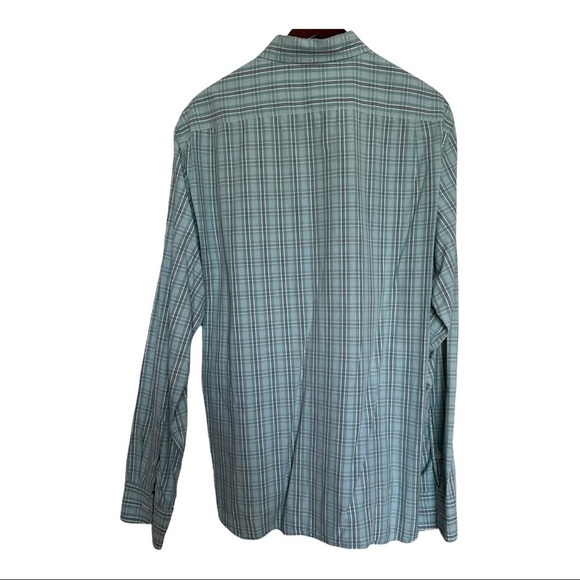 J Crew Shirt Shirtings Washed Casual Tailored Fit Men's Large Button Down Check - Picture 3 of 4